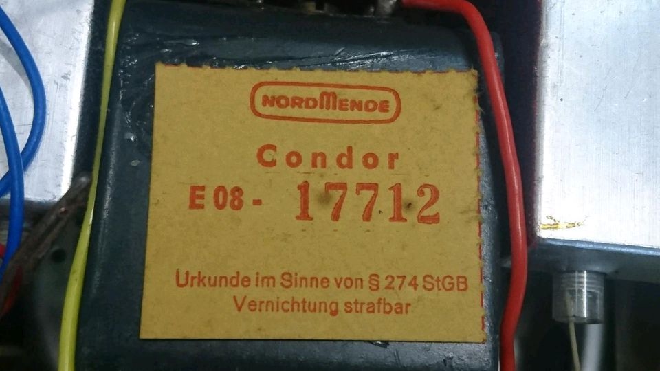 NORDMENDE CONDOR, altes Radio, OHNE Adapter!