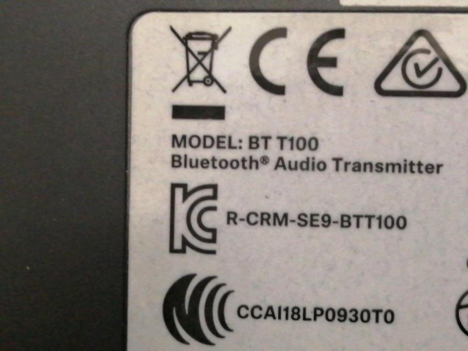 SENNHEISER BT T100, Bluetooth Audio Transmitter, komplett, NEU!!