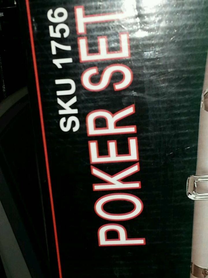 Poker Set SKU1756 "TOURNAMENT" NEU & OVP! TOLL!