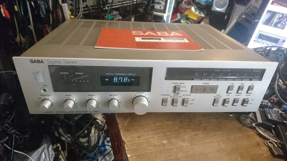 SABA RS 960, Quartz Synthesizer Receiver, guter Zustand!!