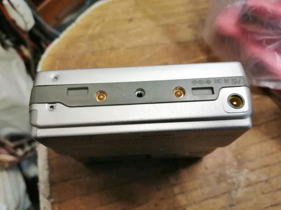 SHARP MD-MS701H, portabler Mini-Disc Recorder, DEFEKT!!!