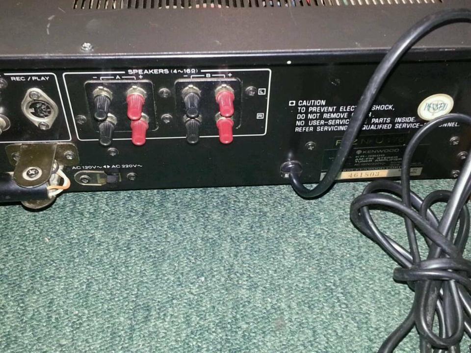 KENWOOD KR-3600, AM-FM Stereo Tuner Amplifier, ,guter Zustand!