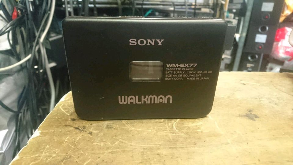 SONY WM-EX77, Walkman mit WM-EX GX FX Series mit Zubehör!!