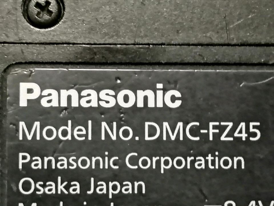 PANASONIC LUMIX DMC-FZ45, Digital-Kamera mit Zubehör!!!