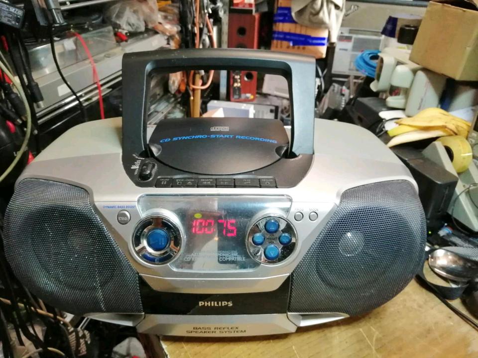 PHILIPS AZ1310/00C CD Radio Cassette-Corder, guter Zustand!!