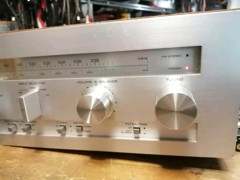 YAMAHA CR-620, Receiver, Holzdesign!!