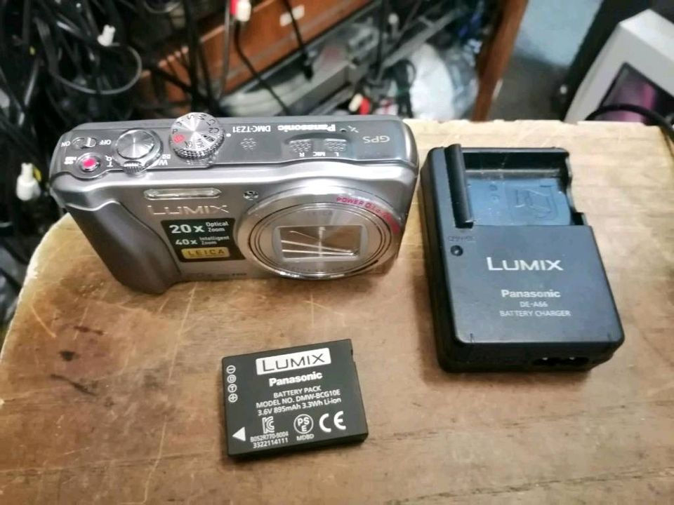 PANASONIC LUMIX DMC-TZ31, Digital-Kamera mit Zubehör!!!