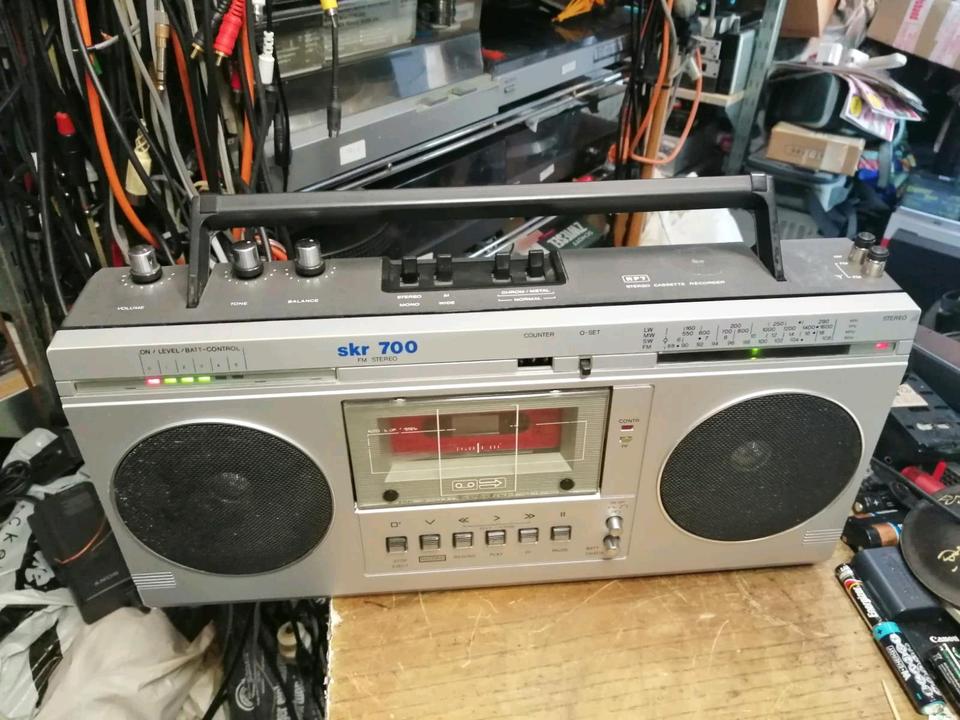 RFT SKR 700, Radio-Cassetten-Recorder mit NEUEN Antriebsriemen!!