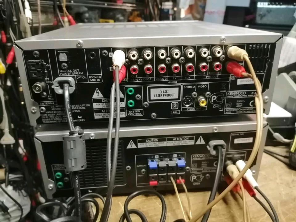 KENWOOD M-AX7 Amplifier, C-AX7 DVD/Tuner/Preamplifier!!!