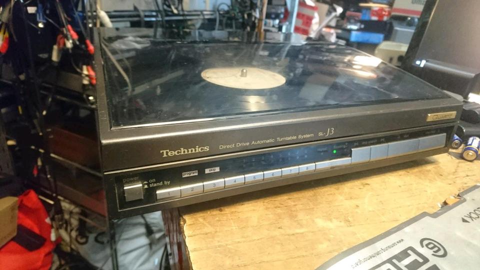 TECHNICS SL-J3, Plattenspieler mit Nadelsystem!