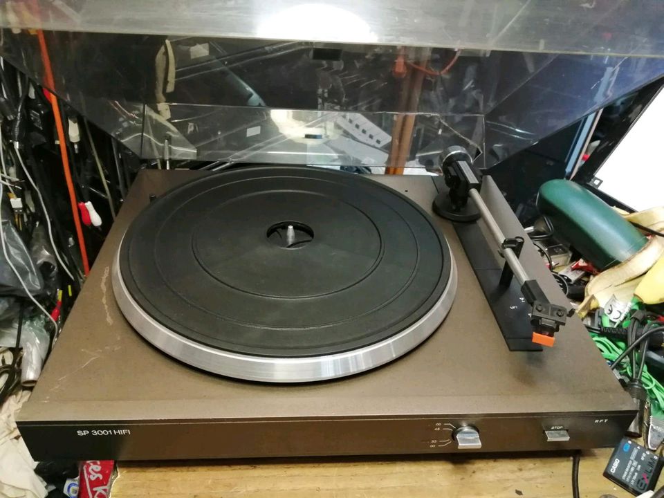 RFT SP 3001 HiFi Plattenspieler mit Original-Nadelsystem!!