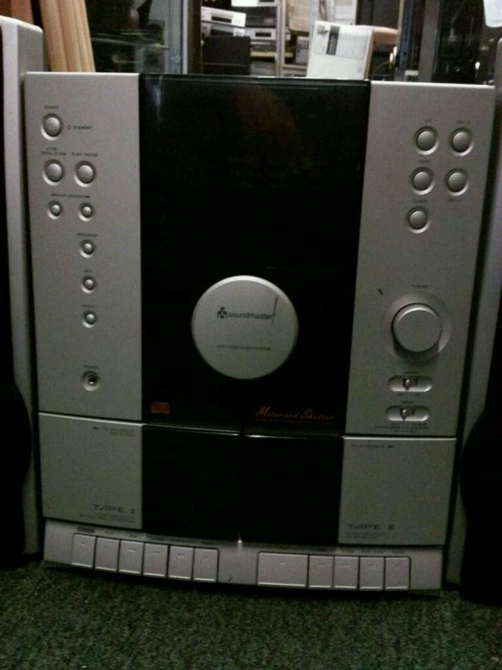 SOUNDMASTER CD9; Mini Home Audio System, toll und schön!