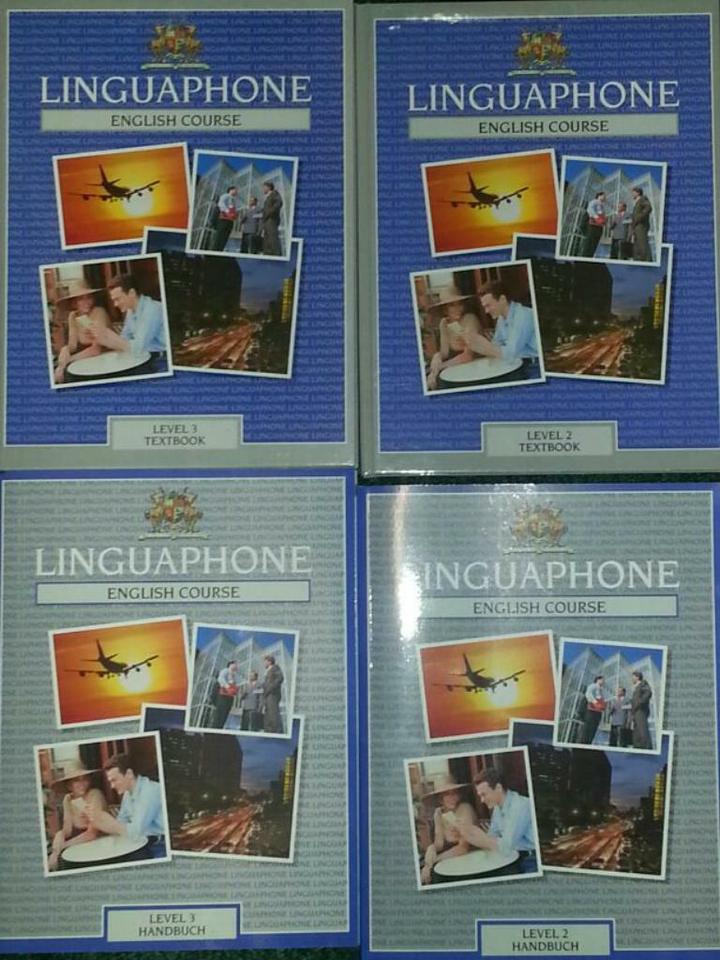 LINGUAPHONE English Course, Cassetten-Player, Cassetten, CD's!