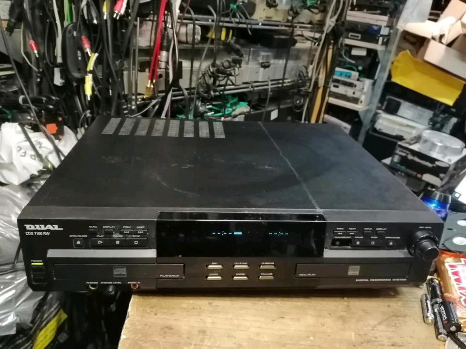 DUAL CDS7100RW, Doppel-CD-Player/Recorder, DEFEKT!!!