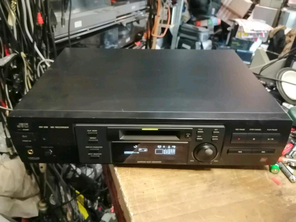 JVC XM-228BK, Minidisc-Recorder OHNE Fernbedienung!!!