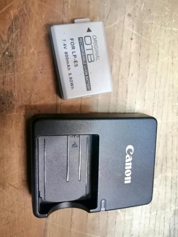 CANON EOS 500D, Digital-Kamera mit Zubehör, guter Zustand!!