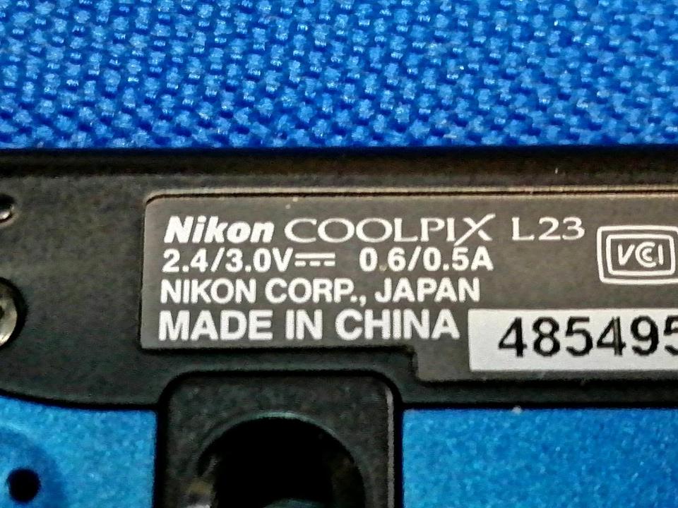 NIKON COOLPIX L23, Digital-Kamera, OHNE Speicherkarte!!