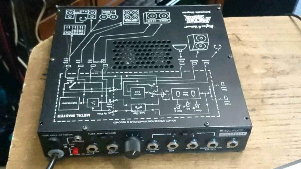 KETTNER & HUGHES metal master, Effekt-Gerät, NICHT GETESTET!!