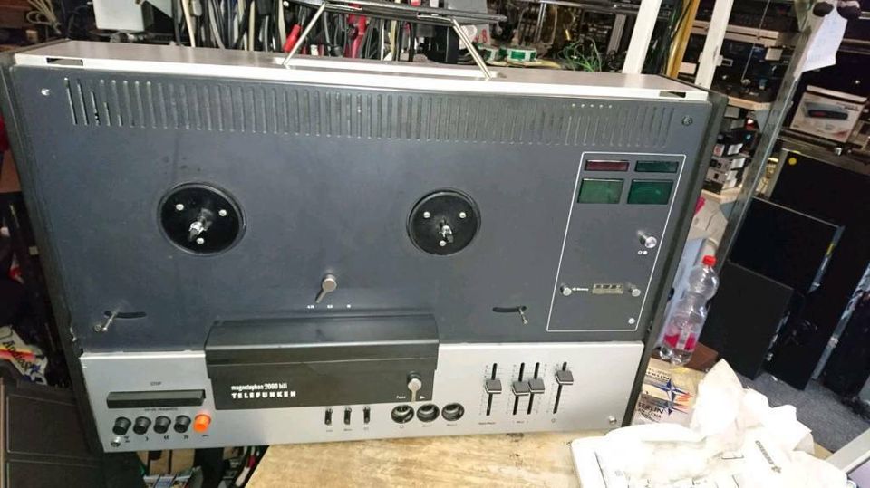 TELEFUNKEN Magnetophon 2000 hifi, Antriebsriemenwechsel nötig!