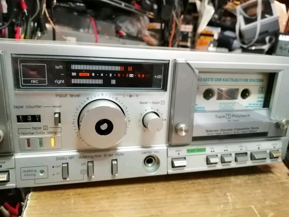TECHNICS RS-M202, Doppel-Cassetten-Deck!