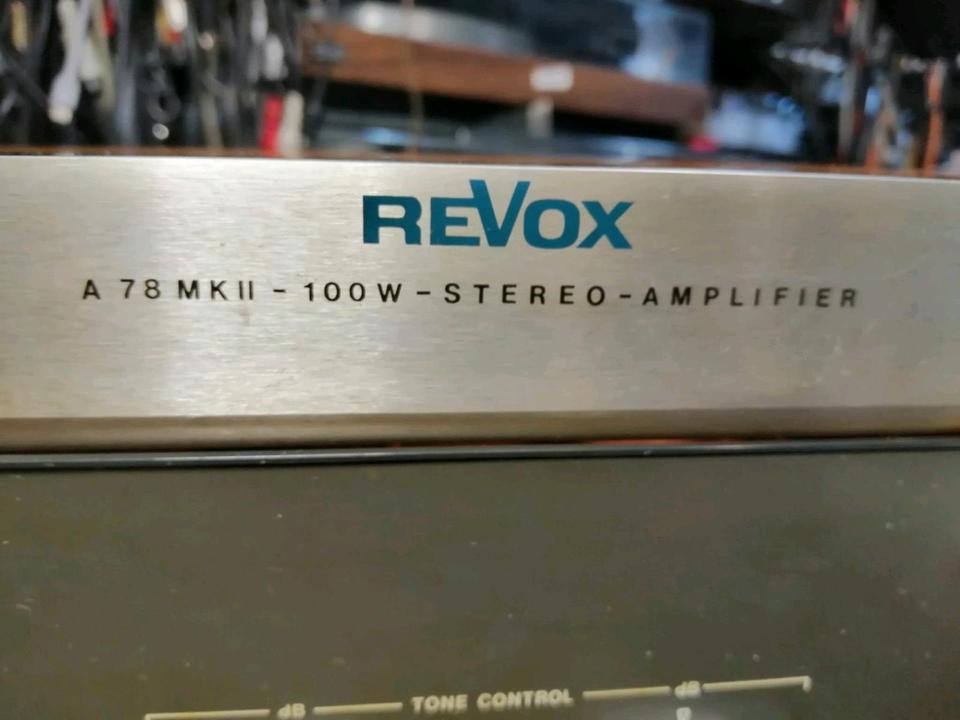 REVOX A78 MKII, Stereo Amplifier, guter Zustand!!!