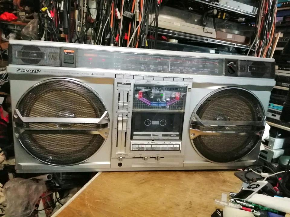 SHARP GF-9000H, Stereo Radio-Cassetten-Recorder/Ghettoblaster!!!