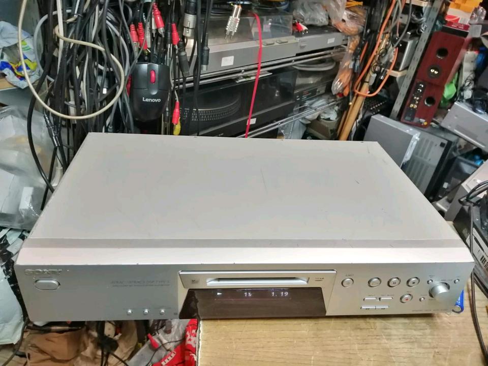 SONY MDS-JE480, MiniDisc-Deck, etwas DEFEKT!!