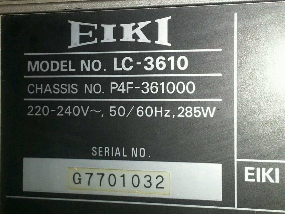 Video Projektor EIKI LC-3610, guter Zustand!