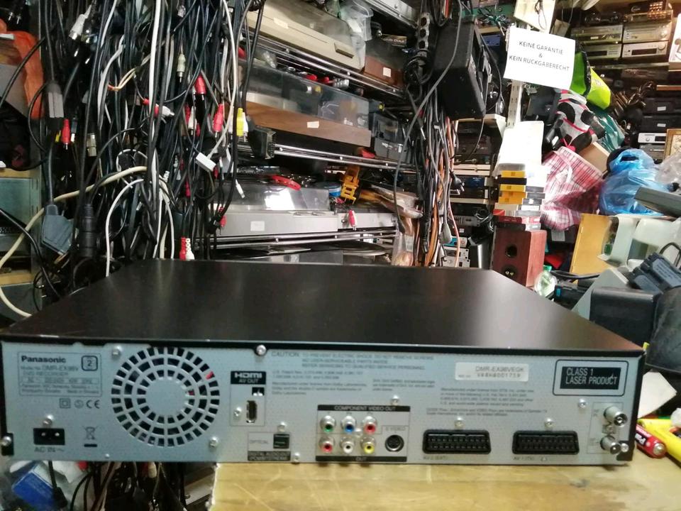 AnzeigePANASONIC DMR-EX98V, DVD-VHS-HDD-Recorder, 250 GB, guter Zustand!