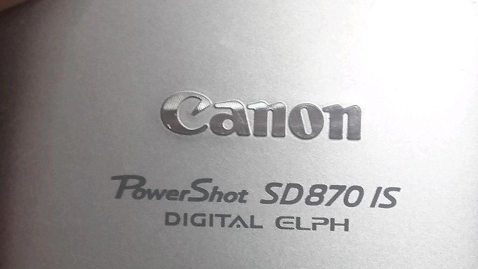 CANON PowerShot SD870 IS, Digital-Kamera mit Zubehör!!