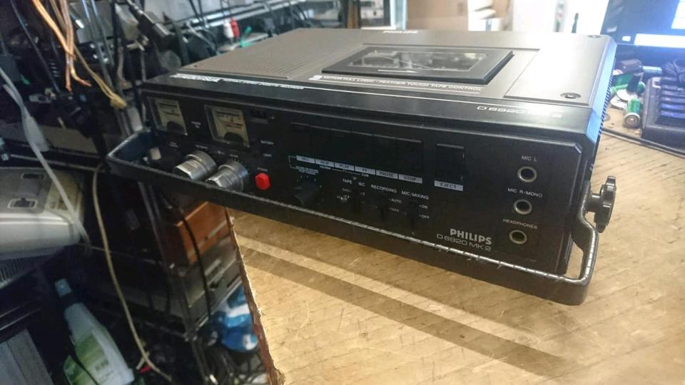 PHILIPS AUDIOVISUAL D6920 MK2, Cassetten-Recorder