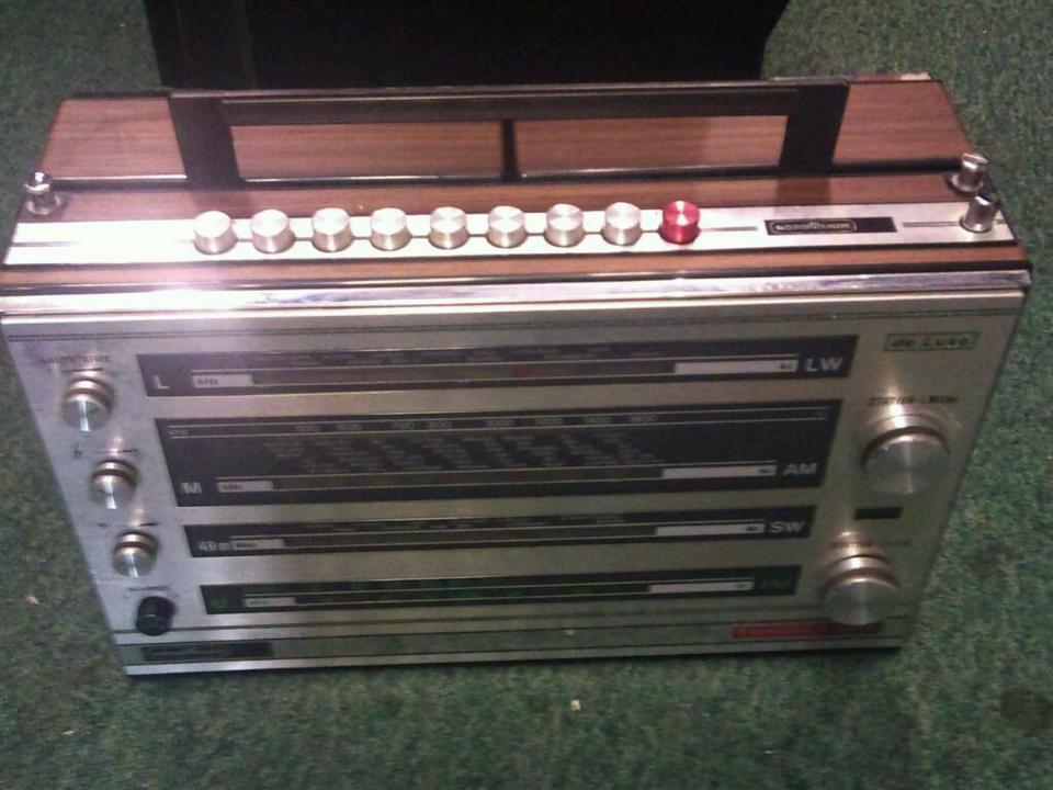 Radio NORDMENDE Transita Stereo 103 mit Lautsprecher; Vintage!