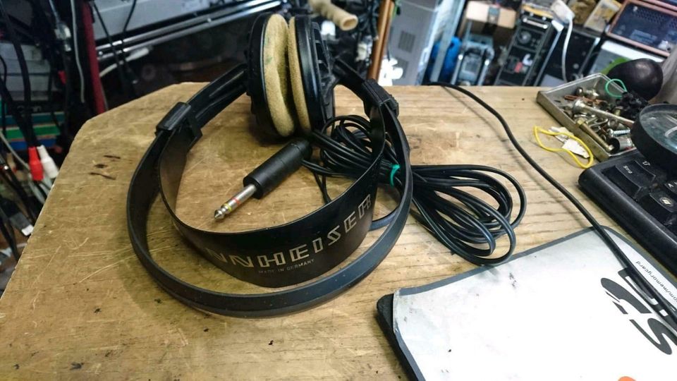 SENNHEISER HD 420 Kopfhörer, 6,3 mm/Adapter für 3,5 mm, Toll