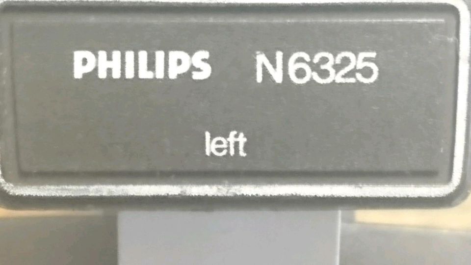 PHILIPS N6325, Kopfhörer, 5polig/6,3 mm Klinkestecker - Adapter!!