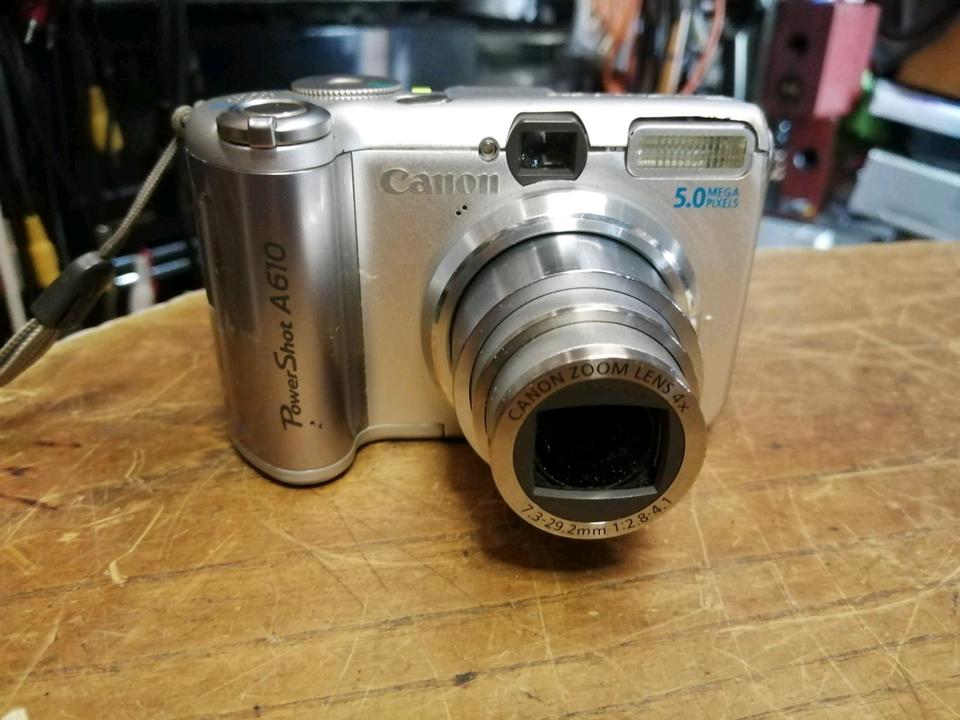 CANON  PowerShot A610, Digital-Kamera mit Speicherkarte!!
