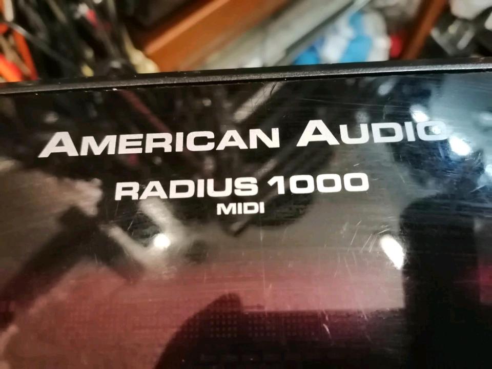 AMERICAN AUDIO Radius 1000 Midi, DJ-CD-Player, DEFEKT!!!