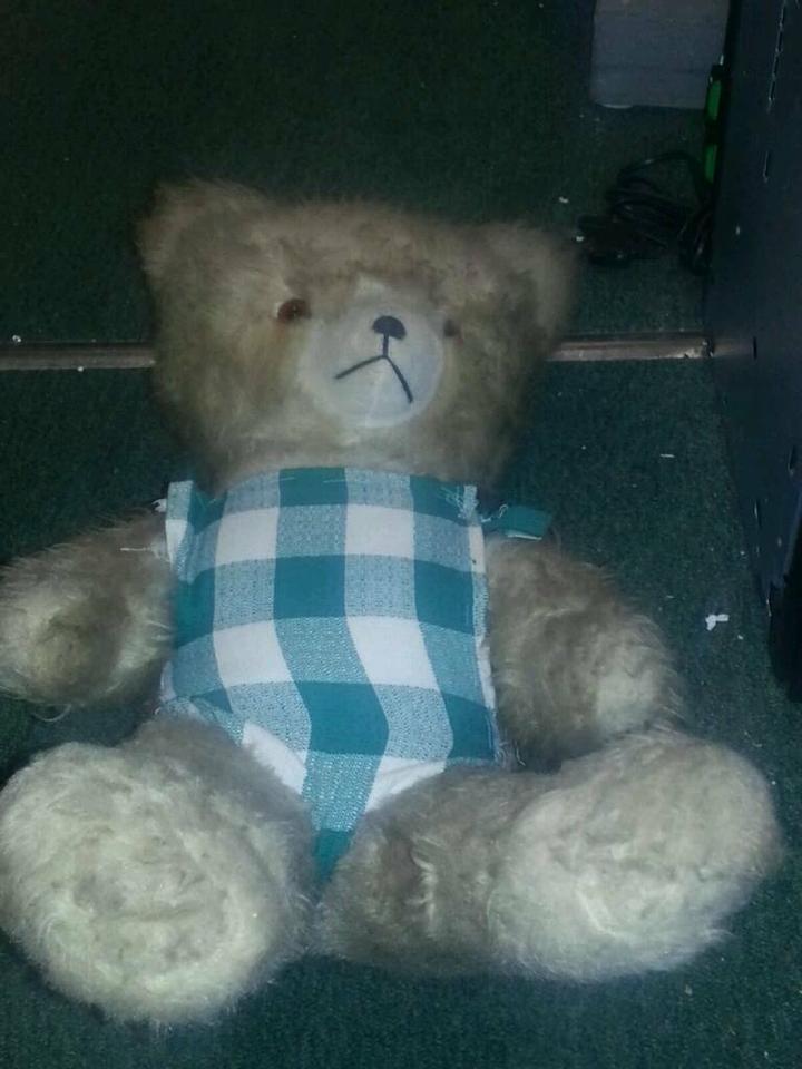 Sehr alter Teddybär, Größe: ca. 62 cm, guter Zustand!