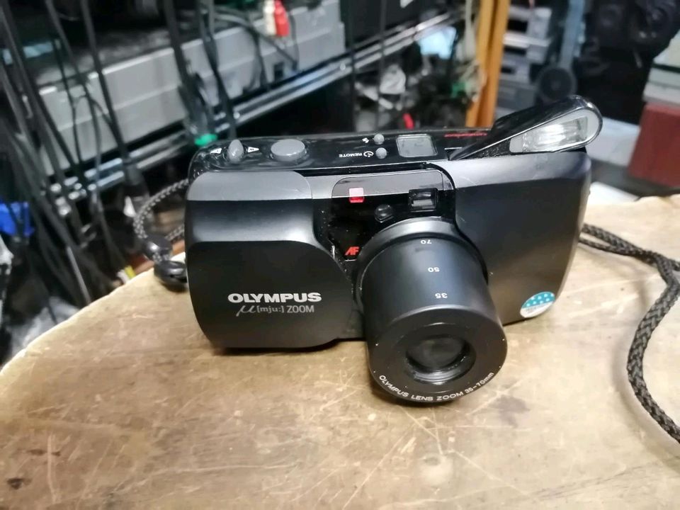 OLYMPUS mju: ZOOM, Analog-Kamera mit Tasche! guter Zustand!!