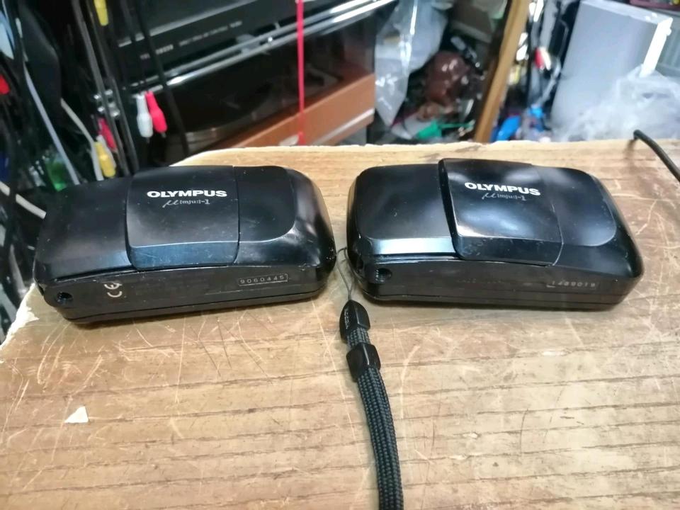 OLYMPUS MJU - 1, Analog-Kamera 2 Stück, DEFEKT!!!