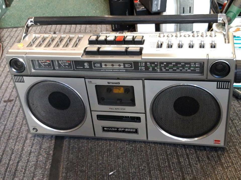 SHARP GF-9090, Stereo Redio-Tape Recorder, guter Zustand