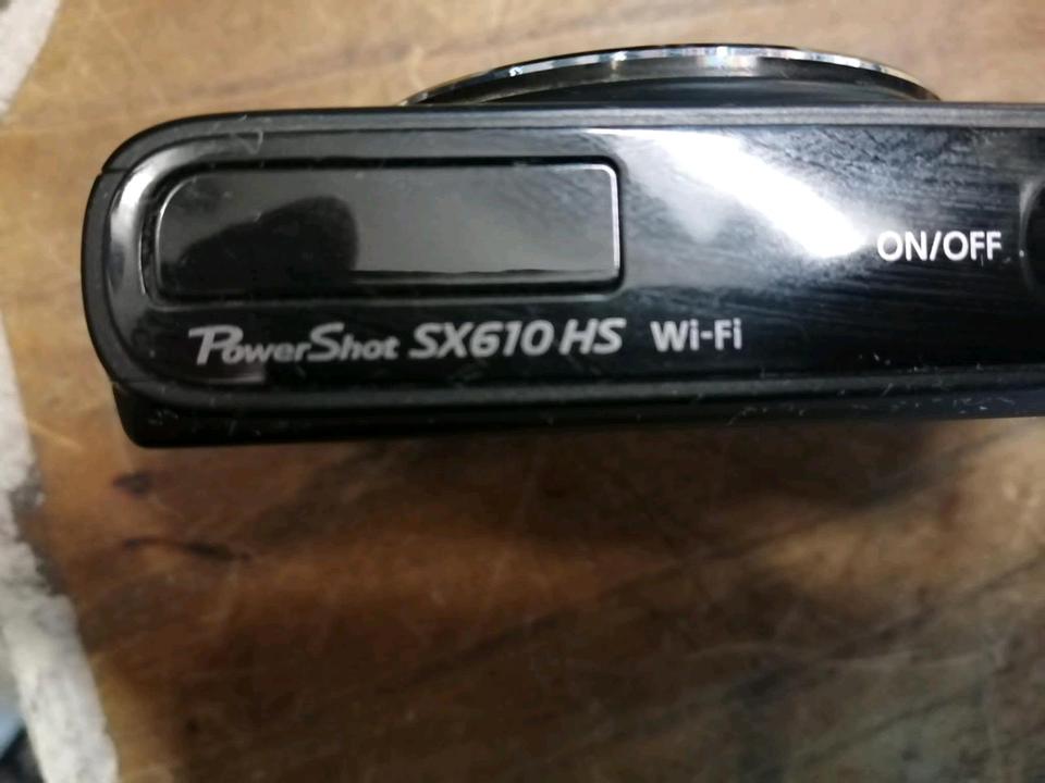 CANON POWERSHOT SX610 HS, Digital-Kamera mit Zubehör!!