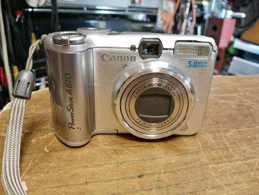 CANON  PowerShot A610, Digital-Kamera mit Speicherkarte!!