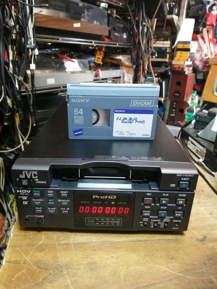 JVC HDV BR-HD50E DV VCR, Videorecorder mit Zubehör!!