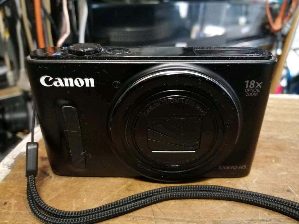 CANON POWERSHOT SX610 HS, Digital-Kamera mit Zubehör!!