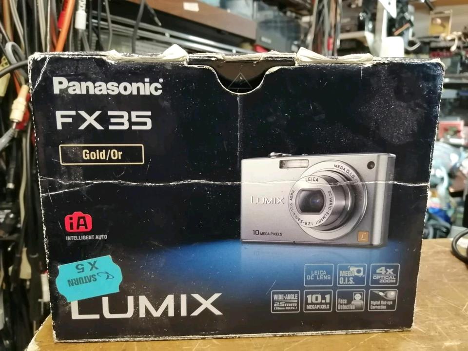 PANASONIC Lumix FX35, Digital-Kamera mit Zubehör!!!