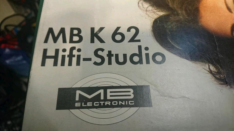 MB K 62 HiFi Studio Kopfhörer, NEU & OVP