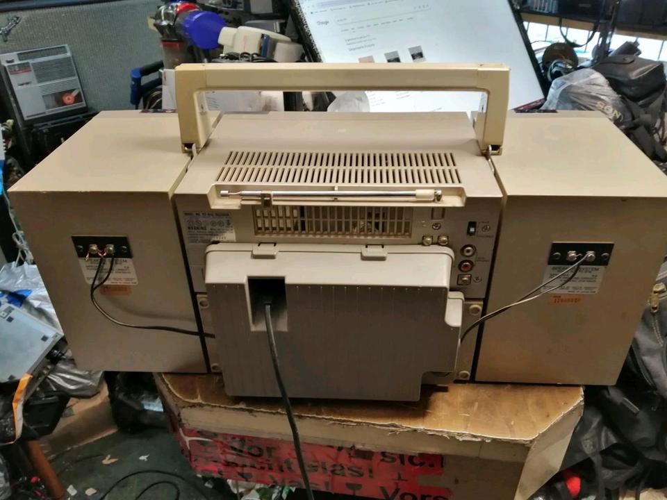 JVC PC-R11L, Radio-Cassetten-Recorder, etwas DEFEKT!!!!