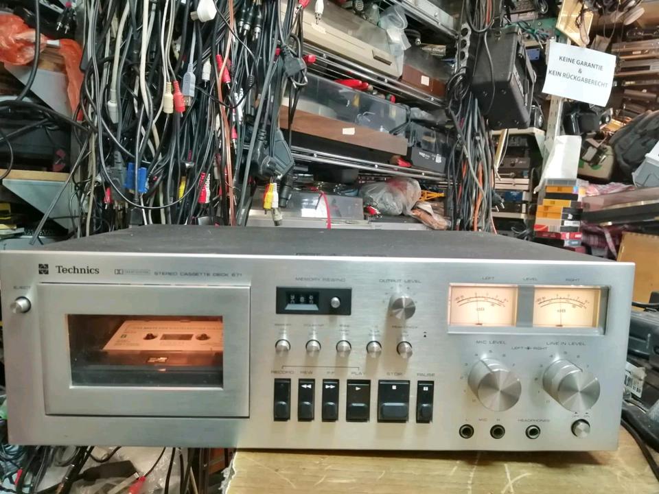 TECHNICS RS-671USD, Cassetten-Deck, DEFEKT!!!