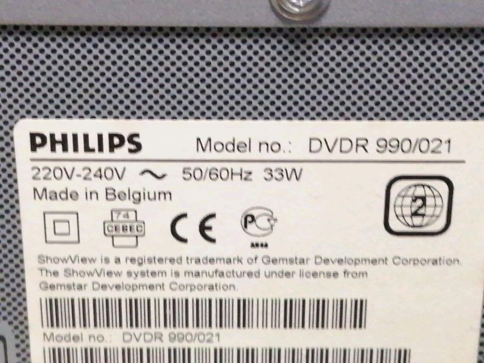 PHILIPS DVDR990/021, DVD-Player, etwas DEFEKT!!!