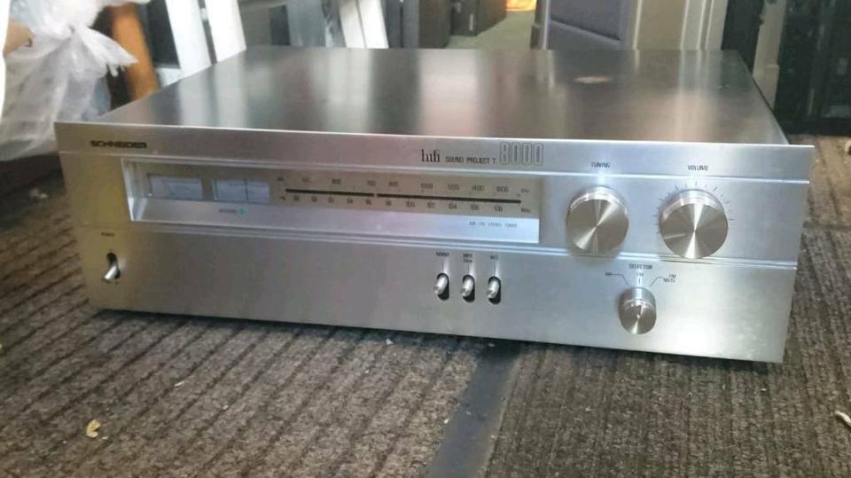 SCHNEIDER SX6674/29 HiFi Sound Project T 8000, Tuner, Toll